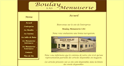 Desktop Screenshot of boulay-menuiserie-sas.fr